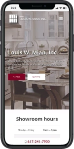 thumbnail image of an iphone showing a website